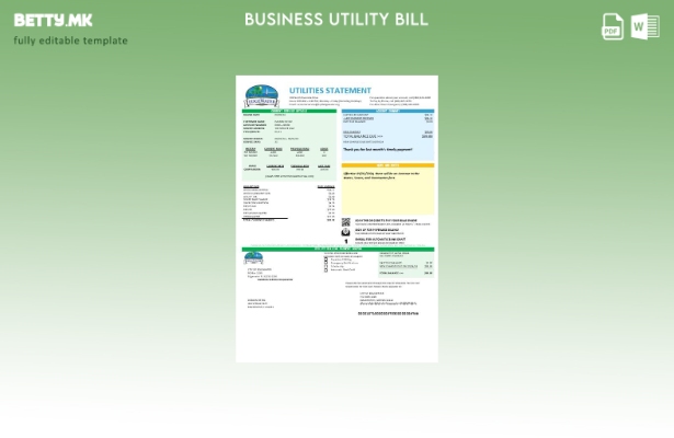 Соединетите Американски Држави Флорида Град Еџвотер деловна сметка за комунални 